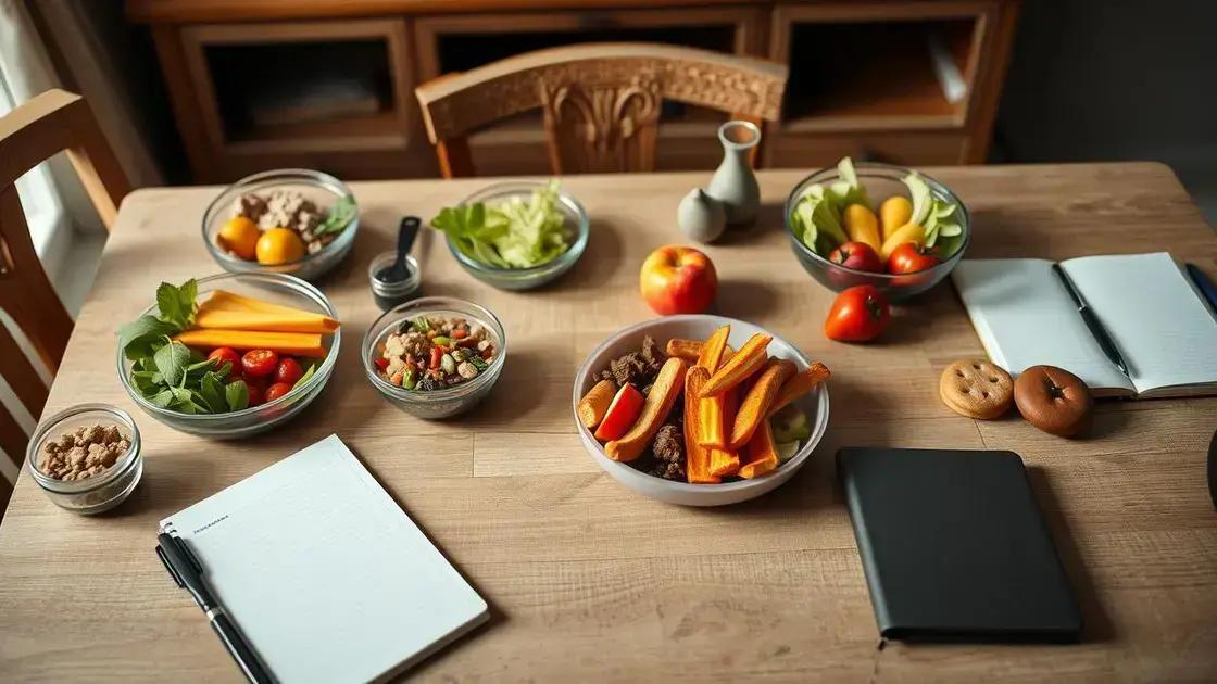  4. Como Criar uma Rotina Alimentar que Promova um Bom Descanso