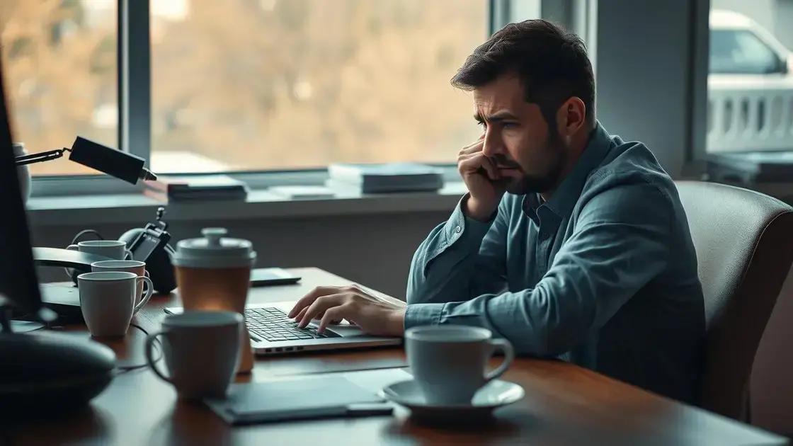  3. Sinais de Que Sua Insônia Está Comprometendo Sua Produtividade