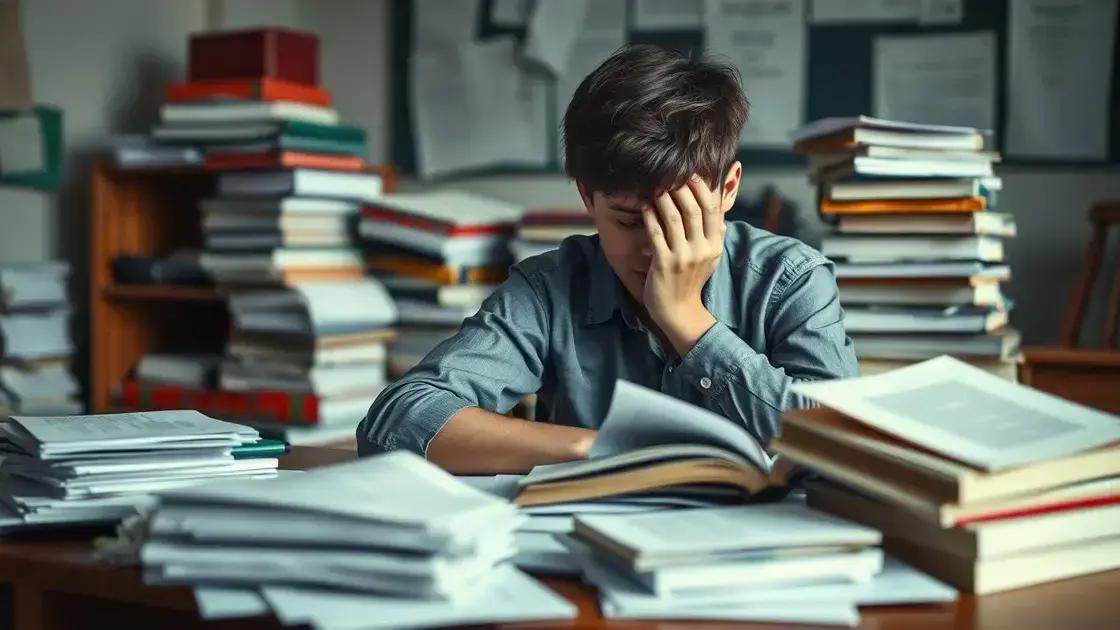  Principais Causas do Estresse nos Estudos