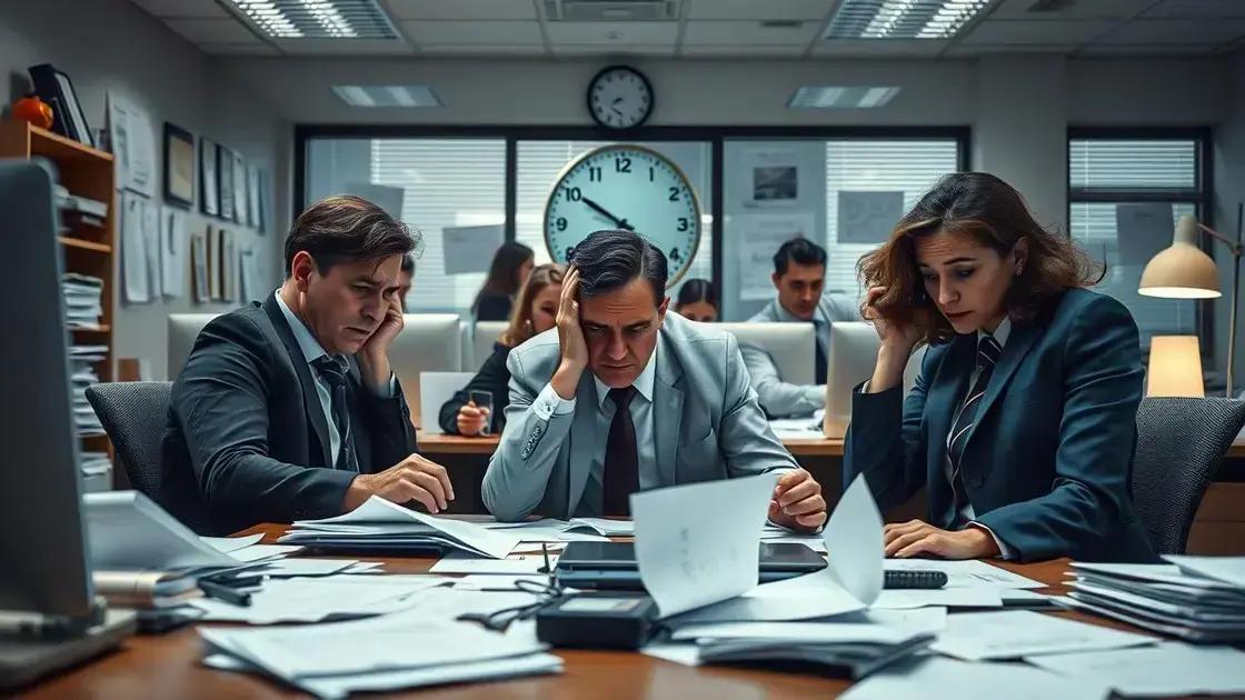 1. Compreendendo a Ansiedade no Local de Trabalho: Causas Comuns.
