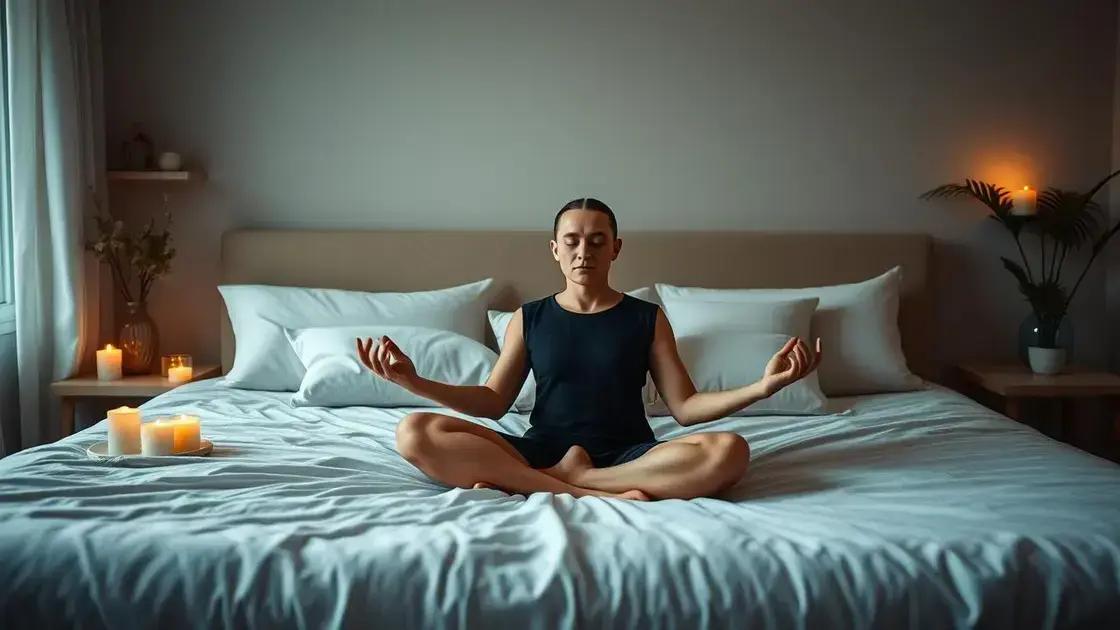  Técnicas de Meditação para Combater a Insônia