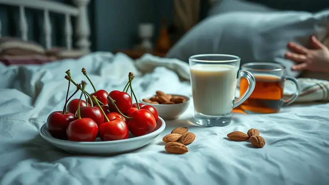  3. Alimentos que Ajudam a Promover um Sono Reparador