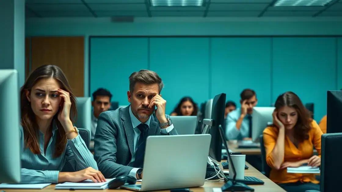  Os Sinais da Ansiedade no Mundo do Trabalho