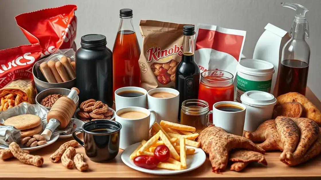  3. Alimentos a Evitar: O Que Pode Agravar a Ansiedade