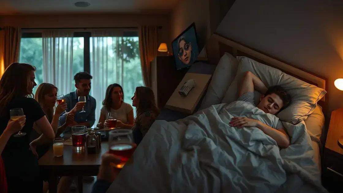  4. Millennials, As Noites de Bebida: O Álcool e Seu Impacto no Sono