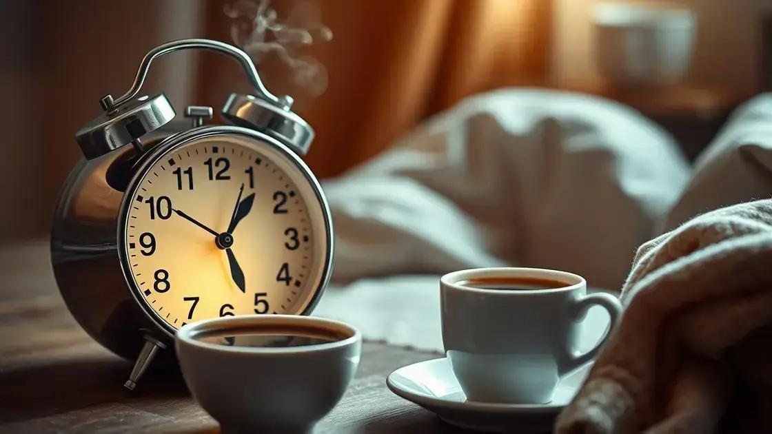 1. Café e Cafeína: O Inimigo Número Um do Seu Sono