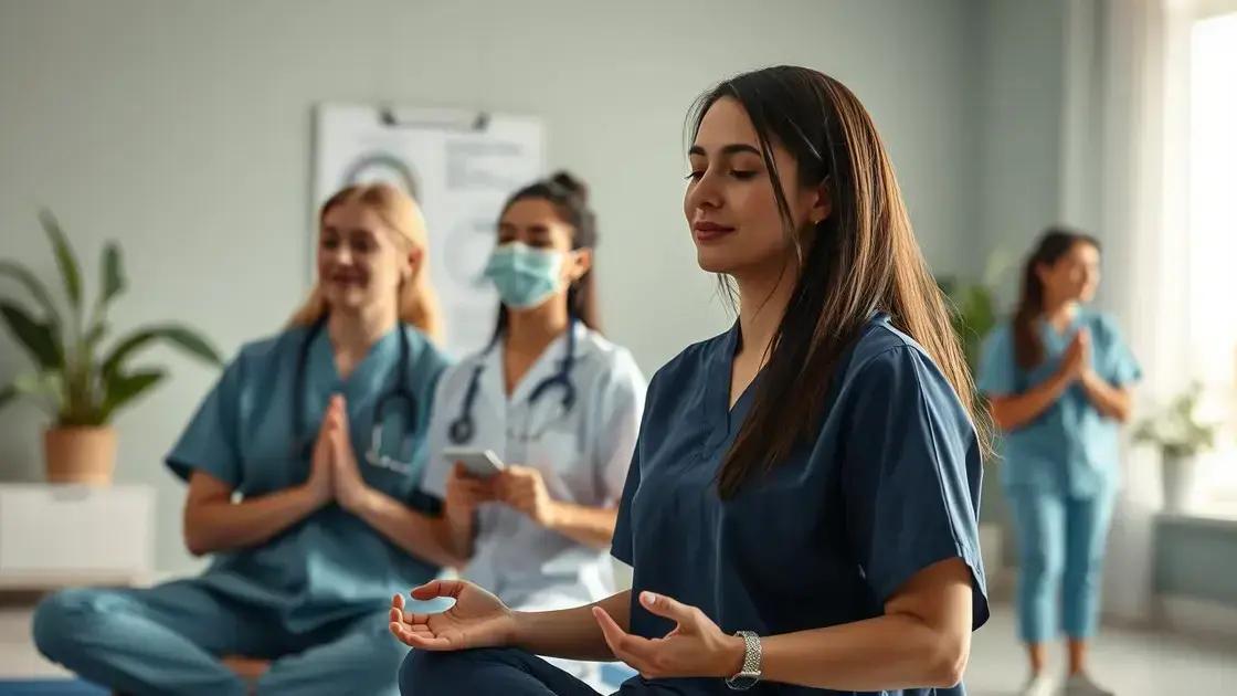  3. Estratégias Práticas para Lidar com o Estresse: Dicas de Autocuidado e Suporte Emocional para Profissionais da Saúde