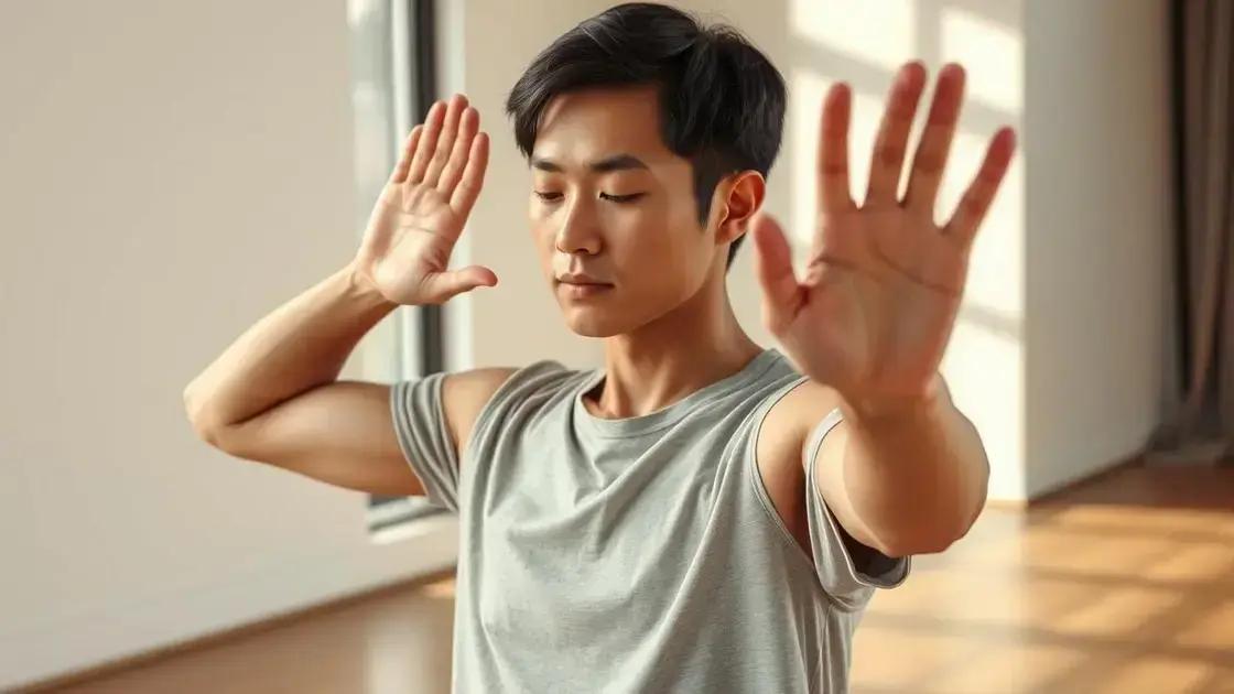  3. Técnicas e Exercícios Eficazes para Aliviar a Tensão Muscular nos Braços