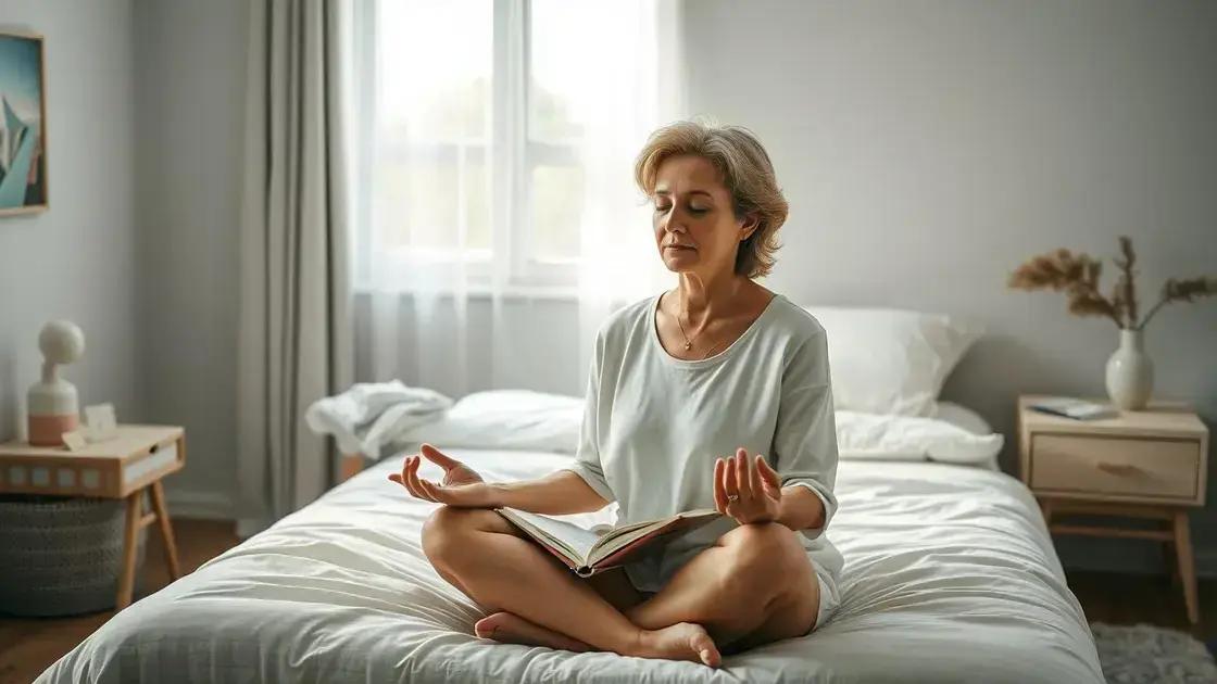  Dicas Práticas para Melhorar o Sono Durante a Menopausa: Rotinas e Hábitos Abençoados