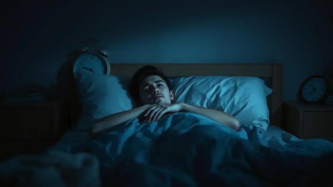  Os Sinais de Que o Estresse Está Roubanndo Suas Noites de Descanso