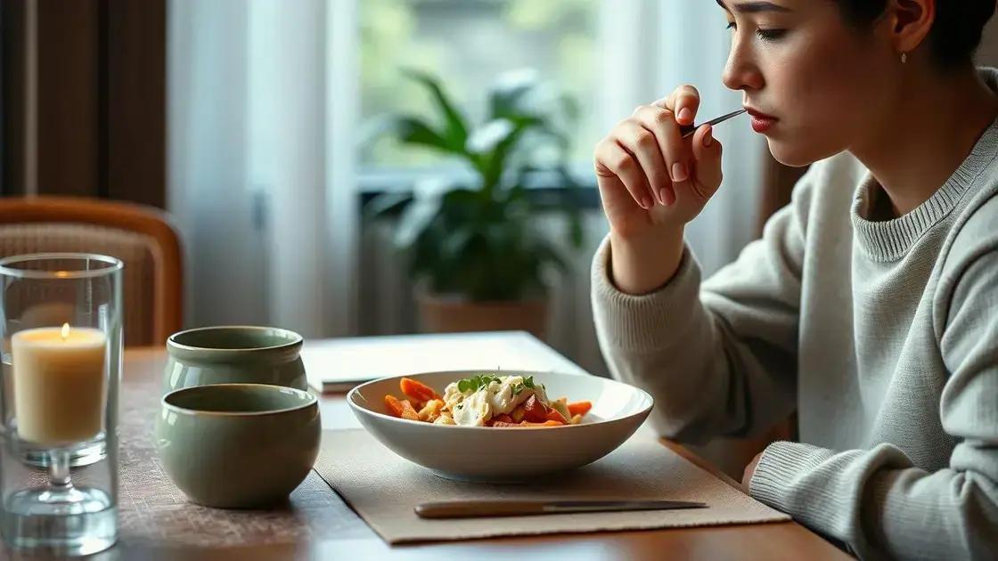  Comendo Consciente: A Importância da Atenção Plena nas Refeições