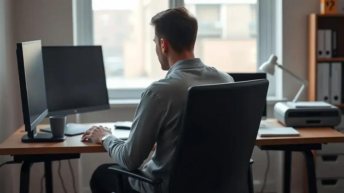 1. O Impacto da Postura nas Dores Crônicas: Entenda Como a Forma Como Você Se Sente Pode Influenciar sua Saúde
