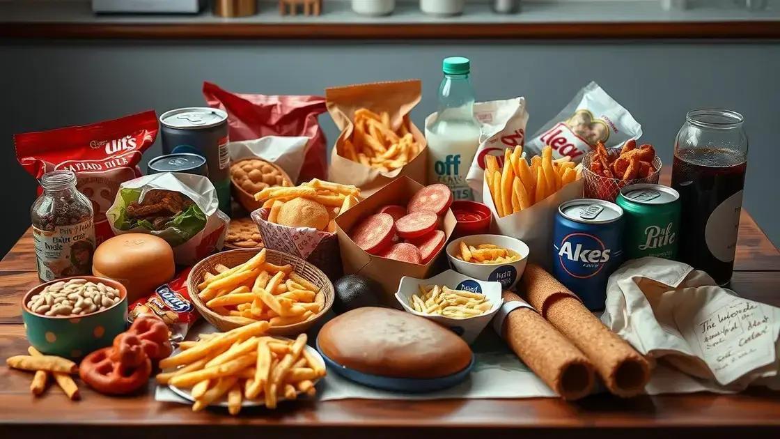  2. Alimentos que Aumentam a Ansiedade: O Que Evitar na Sua Dieta