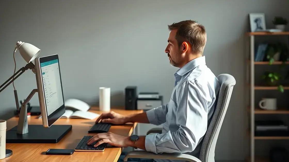 A Relação Entre Postura e Saúde: Como Sua Postura Pode Impactar o Bem-Estar e Causar Dores