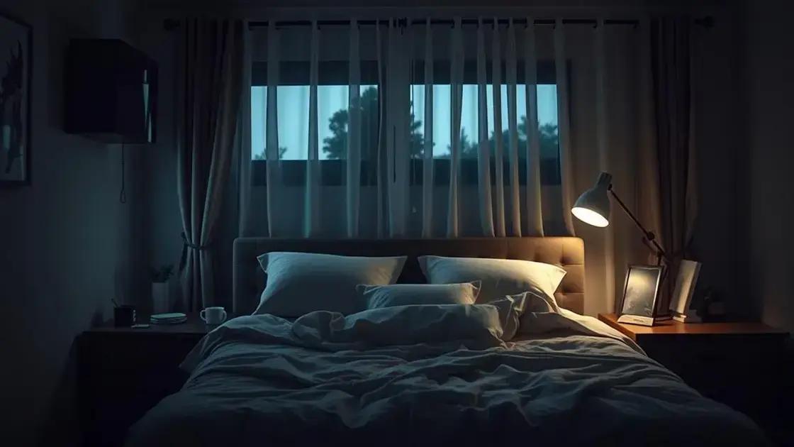  4. Construindo um Ambiente Favorável ao Sono: Dicas Simples e Eficazes