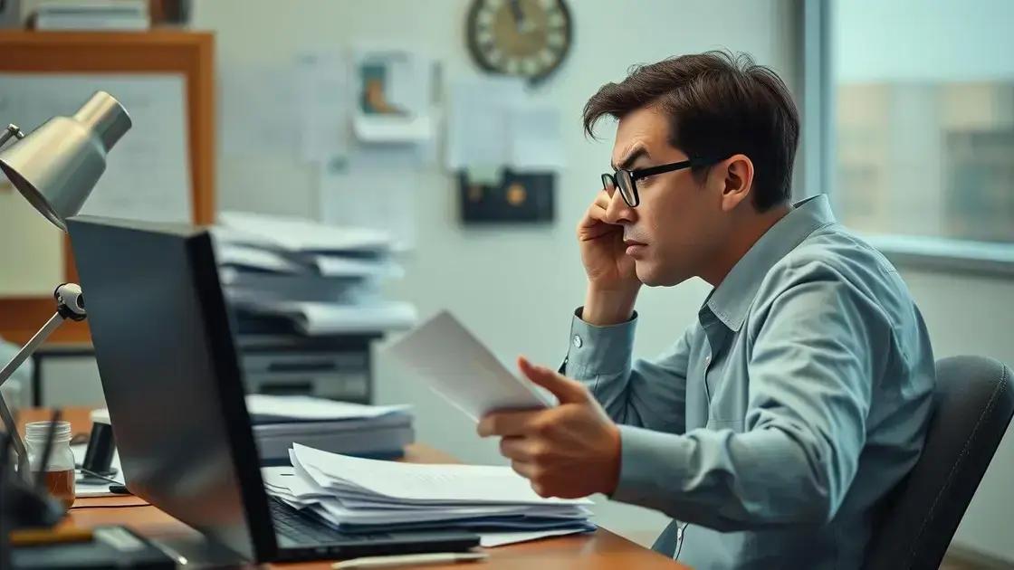  Sinais de Que a Ansiedade Está Afetando Sua Produtividade: Fique Atento!