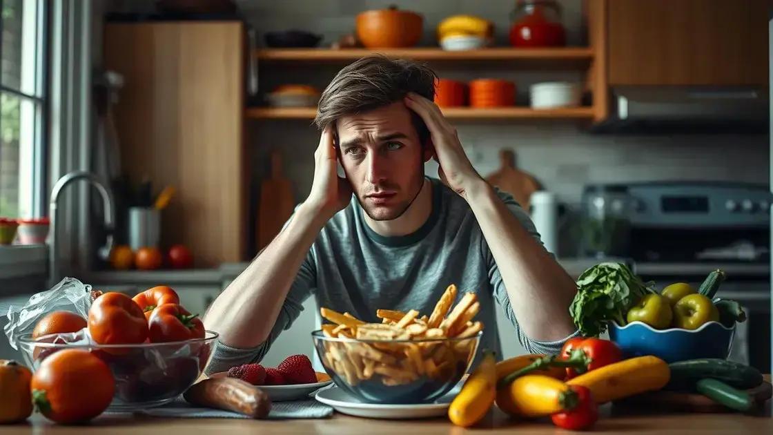 O Ciclo Vicioso: Como o Estresse Pode Mudar Seus Hábitos Alimentares