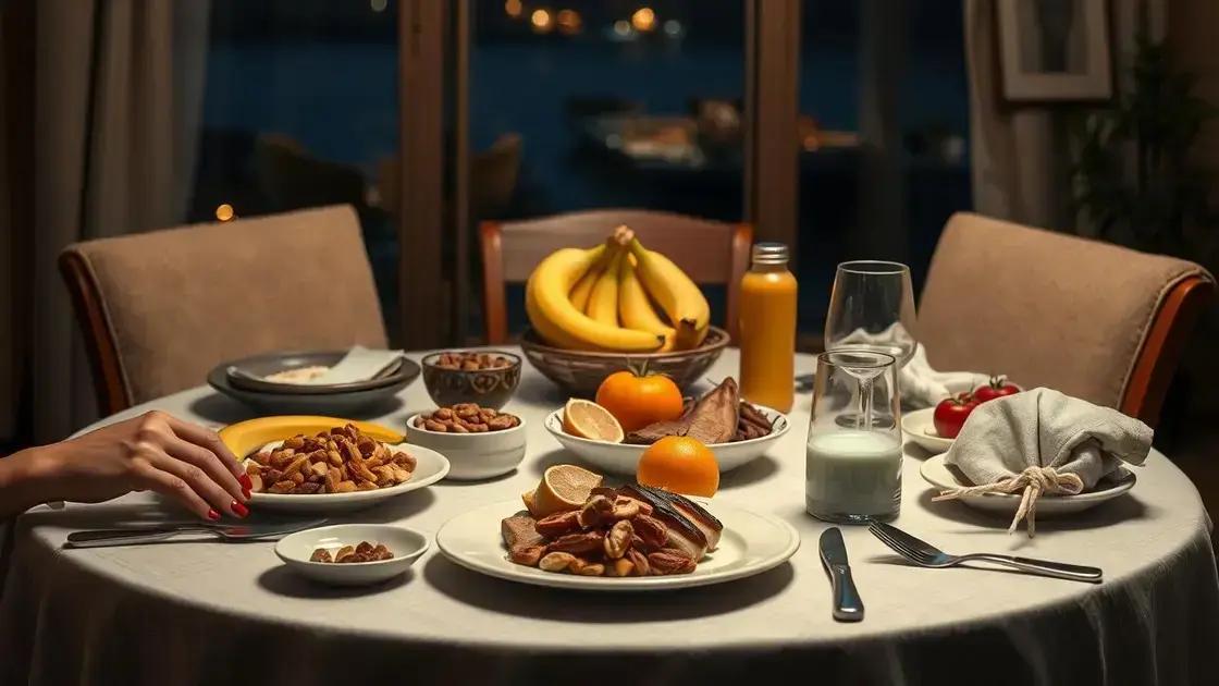 1. A Conexão Entre Alimentos e Sono: O Que Você Precisa Saber