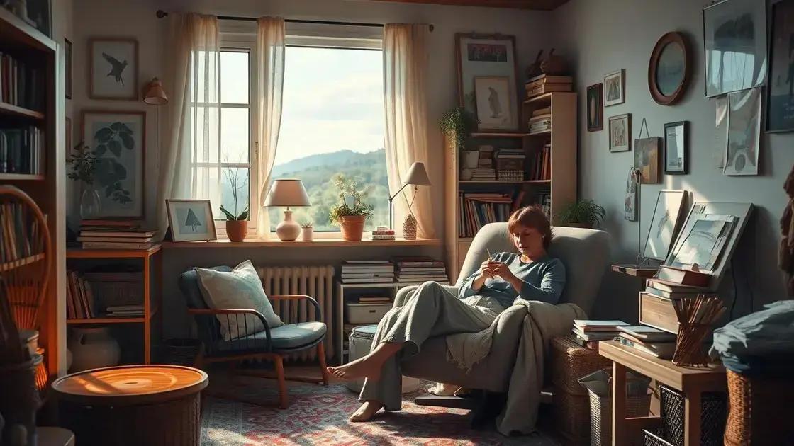 4. Incorporando Atividades Manuais no Dia a Dia: Dicas para Criar Espaços e Momentos de Relaxamento 4. Incorporando Atividades Manuais no Dia a Dia: Dicas para Criar Espaços e Momentos de Relaxamento