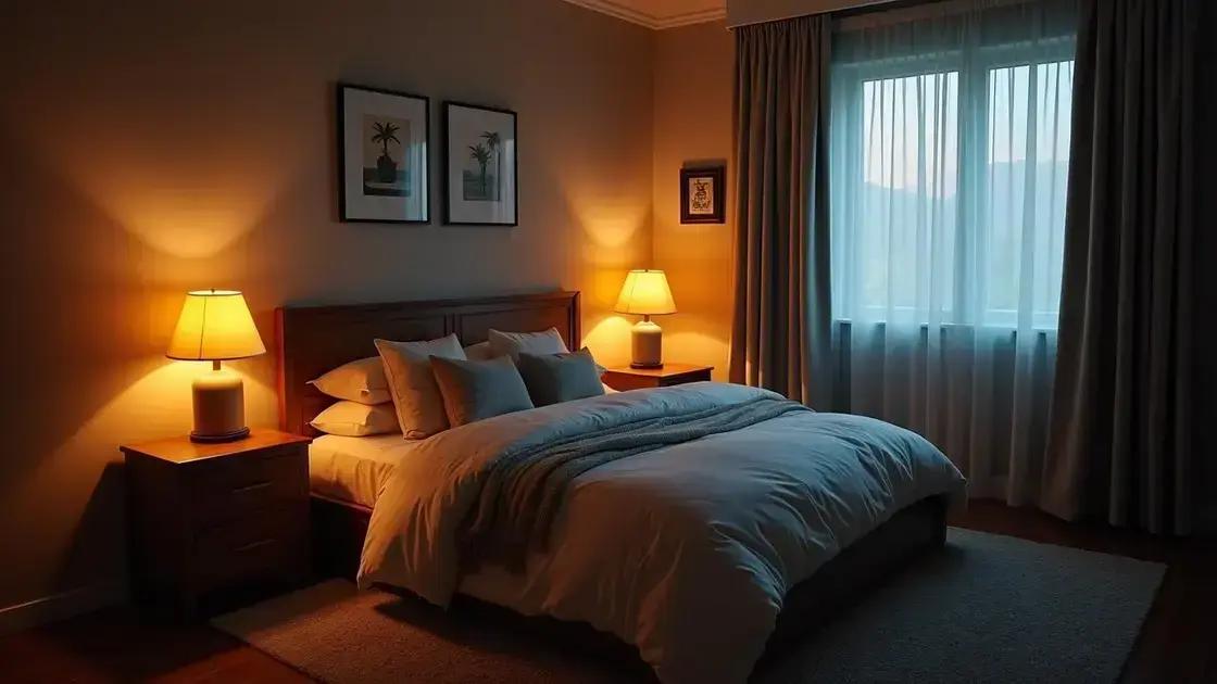 Iluminação Ideal: Dicas para Iluminar Seu Quarto e Preparar o Corpo para o Sono