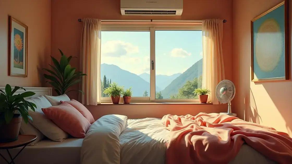  Controle da Temperatura: Como Manter o Quarto na Temperatura Perfeita para Dormir Bem