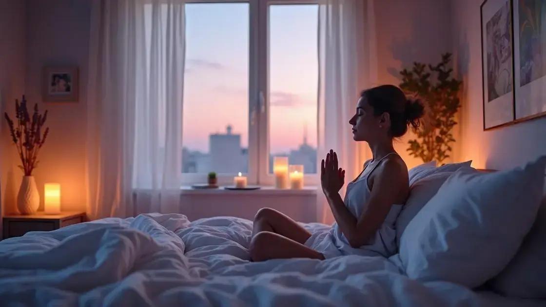  2. Práticas de Relaxamento para Aliviar a Insônia Durante Momentos Tensos