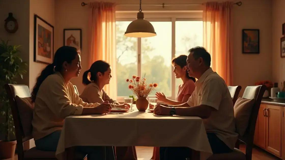  3. A Importância do Diálogo Familiar e Apoio Social para Enfrentar Crises Econômicas: Como conversar abre portas para soluções e conforto emocional