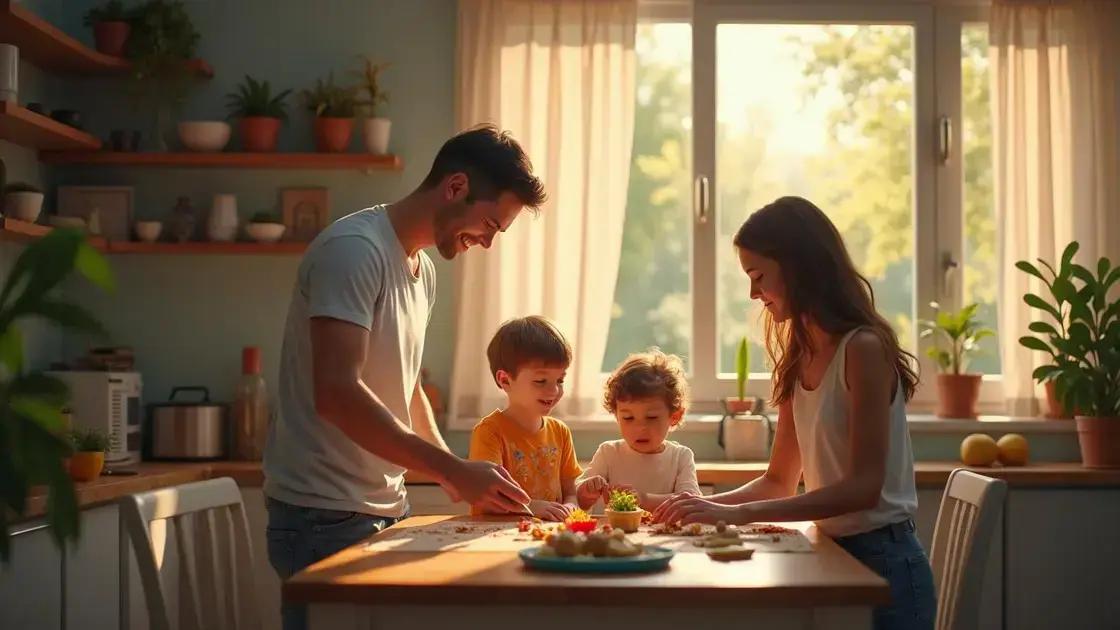  3. A Importância do Apoio e da Comunicação na Família: Como dividir tarefas e fortalecer vínculos para reduzir o estresse