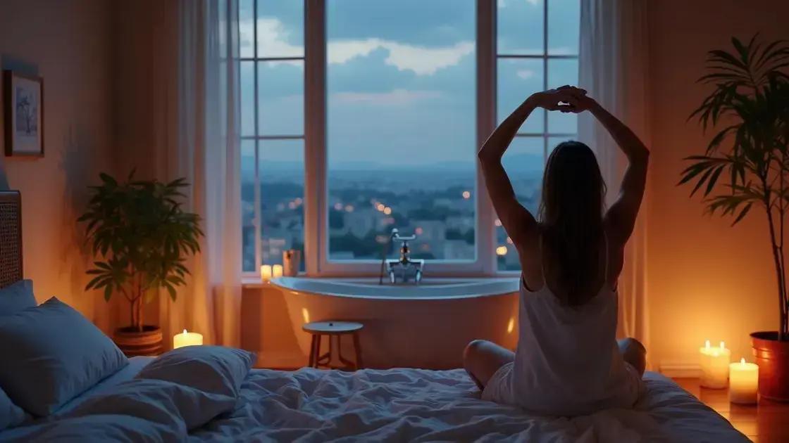  Práticas Noturnas Que Ajudam a Relaxar o Corpo e Melhorar o Sono