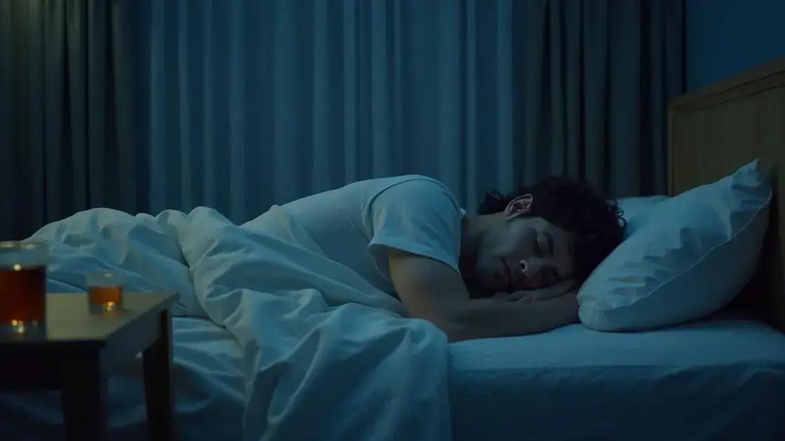 Como o Álcool Afeta o Ciclo do Sono e Pode Causar Insônia