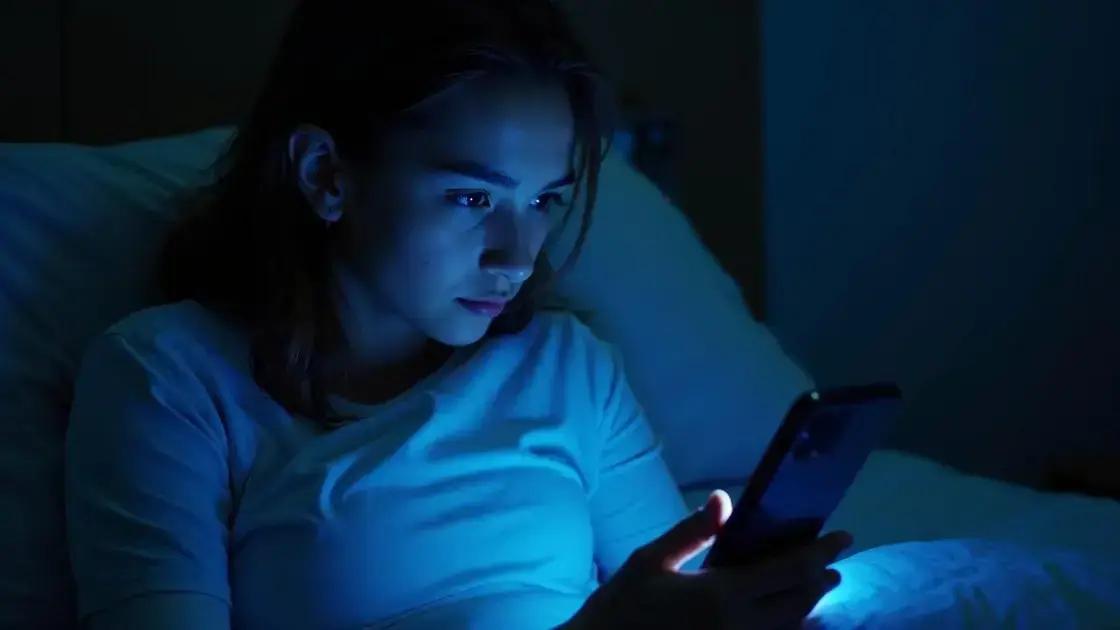 1. O que é a Luz Azul e Como Ela Interfere no Ciclo do Sono