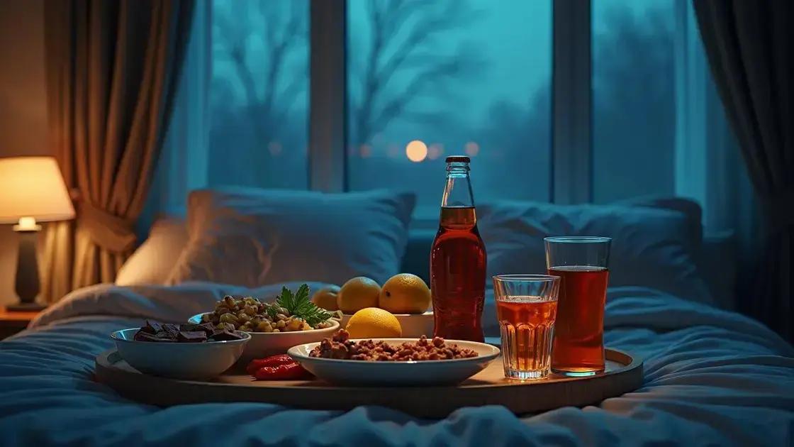 1. Como Certos Alimentos Afluem no Sono e Podem Causar Insônia 1. Como Certos Alimentos Afluem no Sono e Podem Causar Insônia