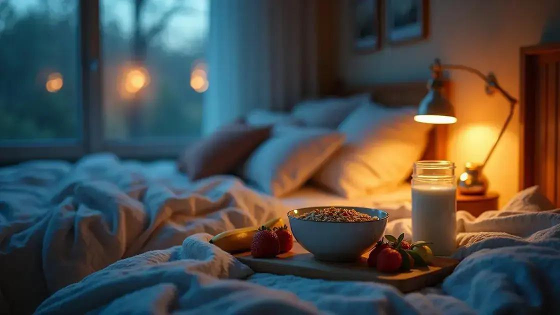 3. Alternativas Saudáveis para Uma Alimentação Noturna que Favoreça o Descanso 3. Alternativas Saudáveis para Uma Alimentação Noturna que Favoreça o Descanso