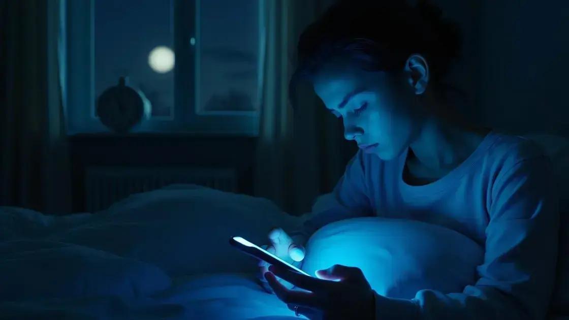 1. Entenda Como a Luz das Telas Interfere na Qualidade do Sono