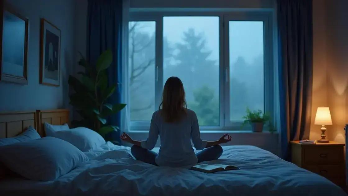  3. Técnicas Comprovadas para Acalmar a Mente Antes de Dormir