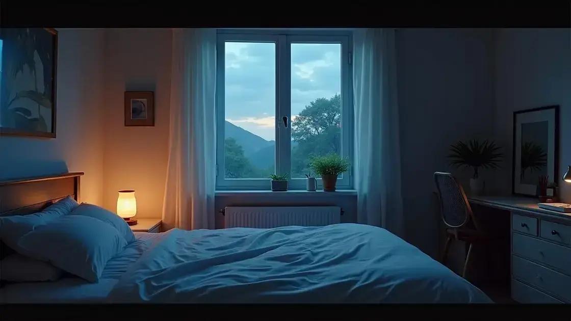  Dicas Práticas para Ajustar o Ambiente e Reduzir a Insônia