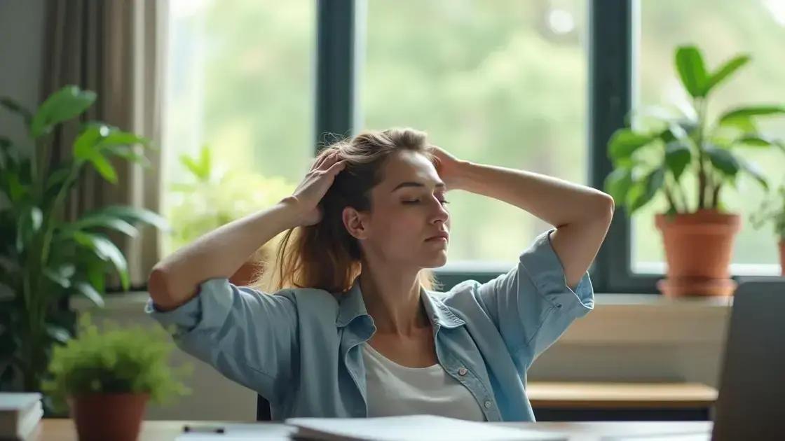  Alongamentos e Exercícios Simples para Aliviar a Tensão Diária