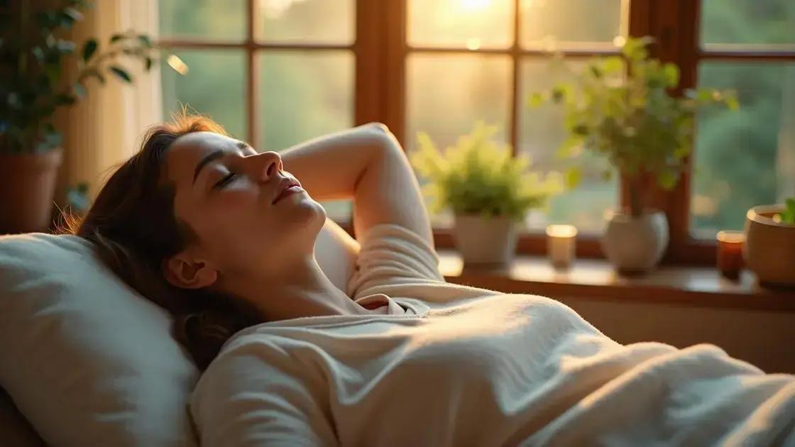  Técnicas Naturais e Práticas de Relaxamento que Você Pode Fazer em Casa