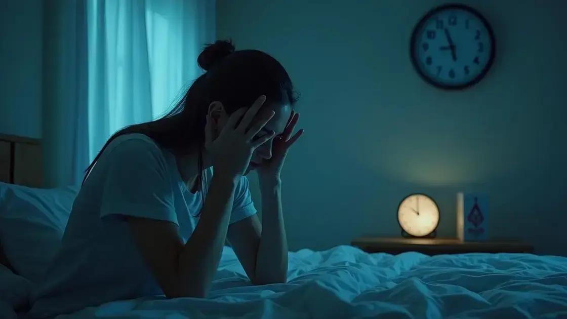  2. Sinais de Que o Estresse Está Interferindo no Seu Descanso: Fique atento aos sintomas de sono prejudicado