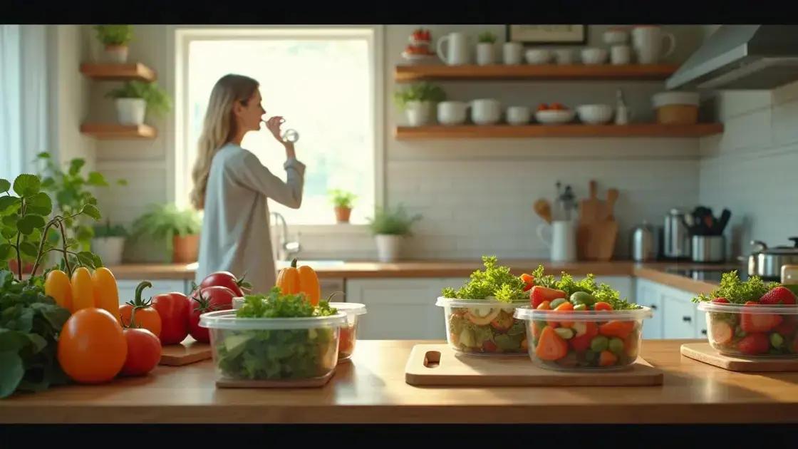  3. Estratégias Práticas Para Uma Alimentação Saudável Mesmo em Dias Estressantes: Dicas para não perder o foco